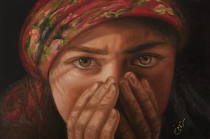 نقاشی رنگ و روغن پرتره